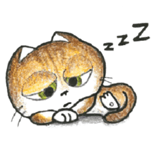 Bobbi Cat English version sticker #14469566