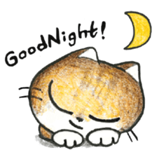 Bobbi Cat English version sticker #14469567