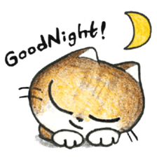 Bobbi Cat English version sticker #14469567