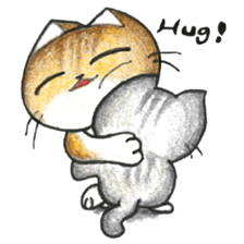 Bobbi Cat English version sticker #14469572