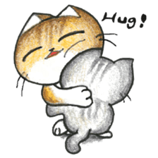 Bobbi Cat English version sticker #14469572