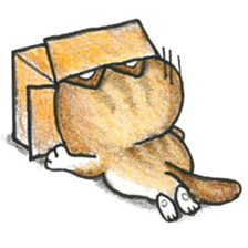 Bobbi Cat English version sticker #14469574