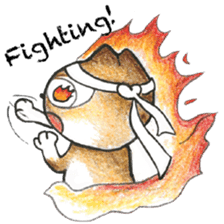 Bobbi Cat English version sticker #14469575