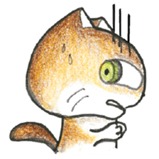 Bobbi Cat English version sticker #14469583