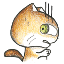 Bobbi Cat English version sticker #14469583