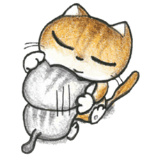 Bobbi Cat English version sticker #14469594