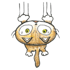 Bobbi Cat English version sticker #14469596