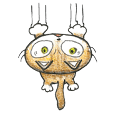 Bobbi Cat English version sticker #14469596