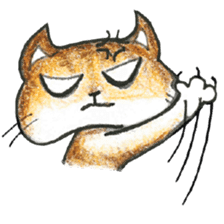 Bobbi Cat English version sticker #14469600