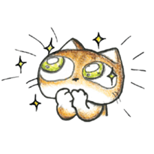 Bobbi Cat English version sticker #14469601