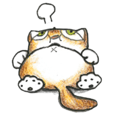 Bobbi Cat English version sticker #14469604