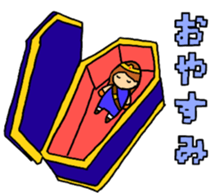 Office lady in a hell "office" sticker #14470305