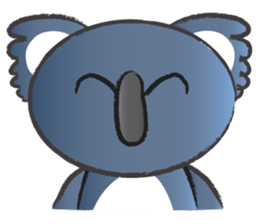 Round Round Koala Bear sticker #14470316