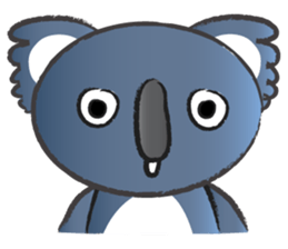 Round Round Koala Bear sticker #14470333