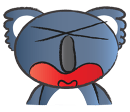 Round Round Koala Bear sticker #14470345