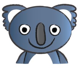 Round Round Koala Bear sticker #14470349