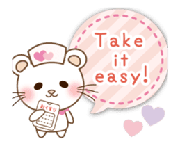 Panda cat, Pan'nya message sticker sticker #14470473