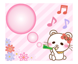 Panda cat, Pan'nya message sticker sticker #14470478