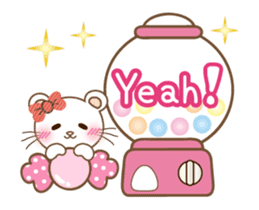 Panda cat, Pan'nya message sticker sticker #14470481