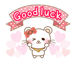 Panda cat, Pan'nya message sticker sticker #14470492