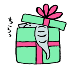 elephant from Thailand. sticker #14470864