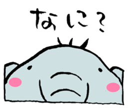 elephant from Thailand. sticker #14470876