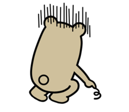 bear bear time sticker #14471932