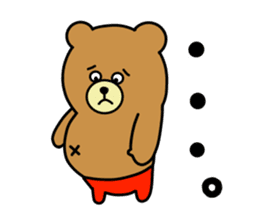 bear bear time sticker #14471940