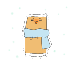 TOFU&SPROUT&FISHSAUSAGE Spring! sticker #14471987