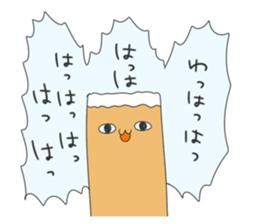 TOFU&SPROUT&FISHSAUSAGE Spring! sticker #14471994