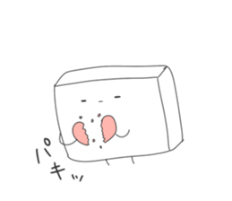 TOFU&SPROUT&FISHSAUSAGE Spring! sticker #14472003