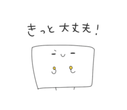 TOFU&SPROUT&FISHSAUSAGE Spring! sticker #14472007