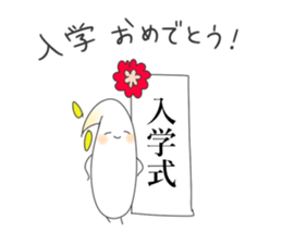 TOFU&SPROUT&FISHSAUSAGE Spring! sticker #14472012