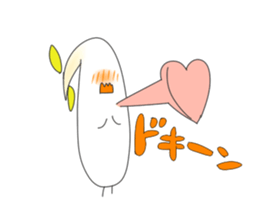 TOFU&SPROUT&FISHSAUSAGE Spring! sticker #14472015