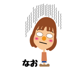 Daily life of a cute nao. sticker #14472143