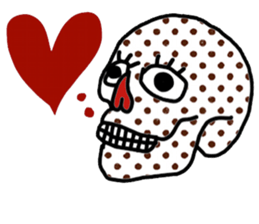 Skull Lover sticker #14472247