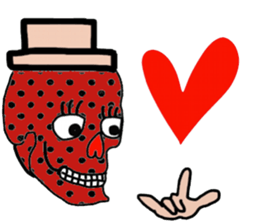 Skull Lover sticker #14472257