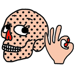 Skull Lover sticker #14472271