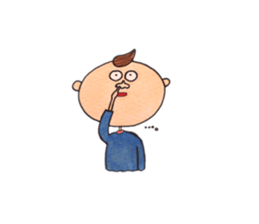 almond boy sticker #14472572