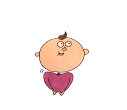 almond boy sticker #14472585