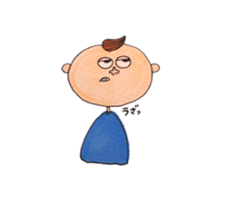 almond boy sticker #14472604