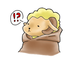 Parka sheep sticker #14472881