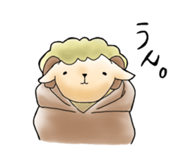 Parka sheep sticker #14472884