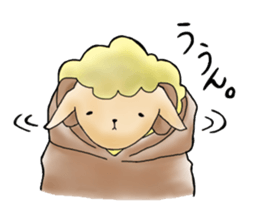 Parka sheep sticker #14472885