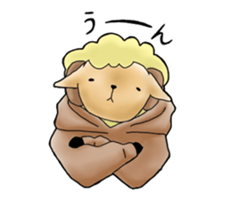 Parka sheep sticker #14472891