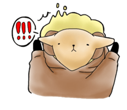 Parka sheep sticker #14472893