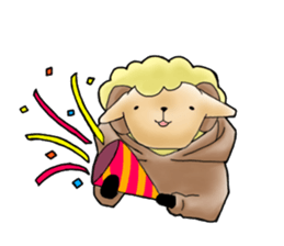 Parka sheep sticker #14472894