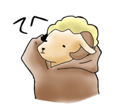 Parka sheep sticker #14472895