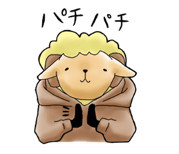Parka sheep sticker #14472897