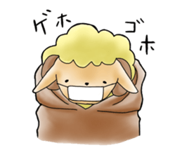 Parka sheep sticker #14472899